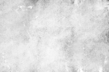 Obraz na płótnie Canvas Concrete wall white grey color for background. Old grunge textures with scratches and cracks. White painted cement wall texture.