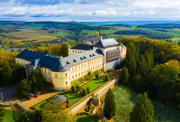 Zbiroh castle, Pilsen Region, Czech Republic - obrazy, fototapety, plakaty