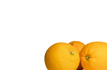 Fresh orange background; orange on white background