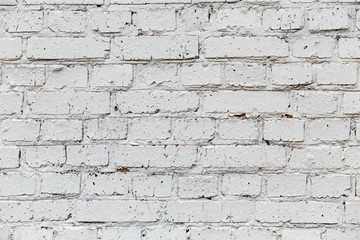 white brick wall