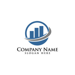 finance logo icon vector design symbol