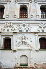 Fototapeta premium Russian orthodox cathedral in historical Russian town of Chernigov, Ukraine. 
