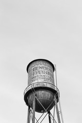 Water tower in the sky