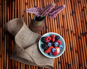berries and bamboo - 303990238