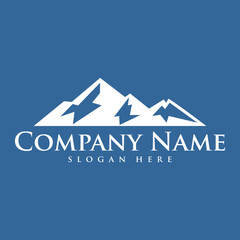 mountain logo icon vector design symbol