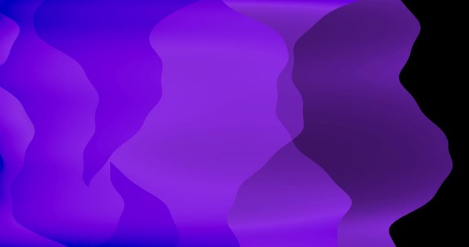 Abstract wavy image creates motion background on screen
