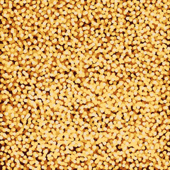 Background from gold confetti. New Year. Christmas. Holiday.