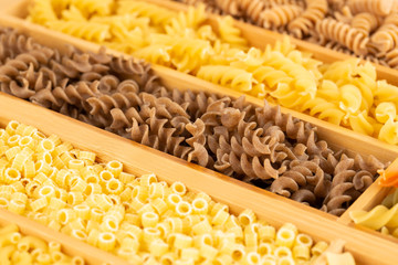 Various kind of pasta