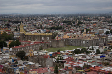 Naklejka premium Cholula Puebla, Mexico