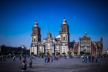 Fototapeta na wymiar Catedral Metropolitana CDMX