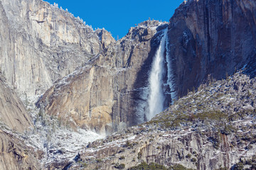 Waterfall in Yosemite