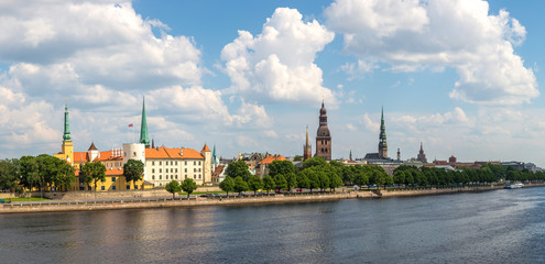 Panoramic view of Riga