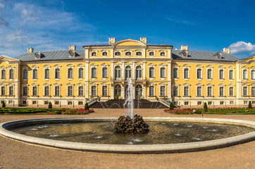 Obraz premium Rundale Palace in Latvia