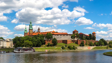Naklejka na ściany i meble Wawel royal castle in Krakow