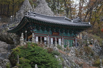 Fototapeta na wymiar Tapsa Buddhist Temple of South Korea