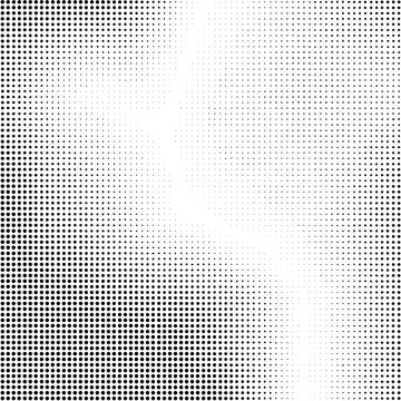Grunge halftone background vector. black and white Halftone dots texture.
