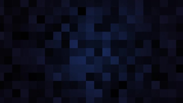 Navy abstract pixel loop