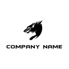 Obraz premium ANGRY WOLF LOGO TEMPLATE