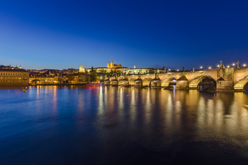 Charles bridge in Prague - Czech Republic