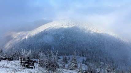 Zima Łysa Góra