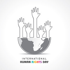Fototapeta premium International Human Rights Day -10 December