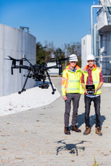 Industrial drone operators