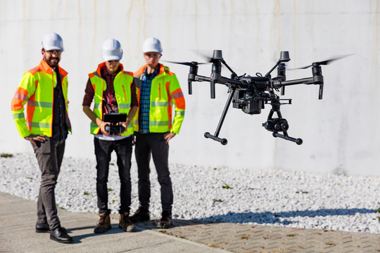 Industrial drone operators