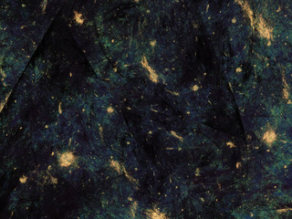 abstract chaotic fractal background 3D rendering illustration