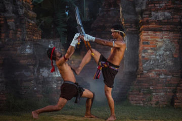 Martial arts of Muay Thai,Thai Boxing, Muay Thai. 