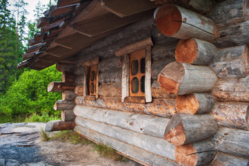 Old abandoned hut