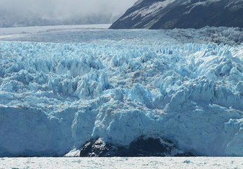 Greenland Ice and Glacier in Fjord