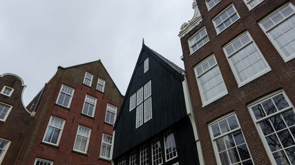 Fototapeta na wymiar Historic Amsterdam Architecture 