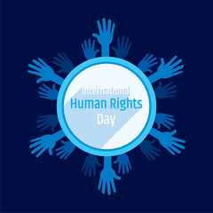 illustration of International Human Rights Day.