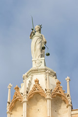 Obraz premium Lady Justice Venice