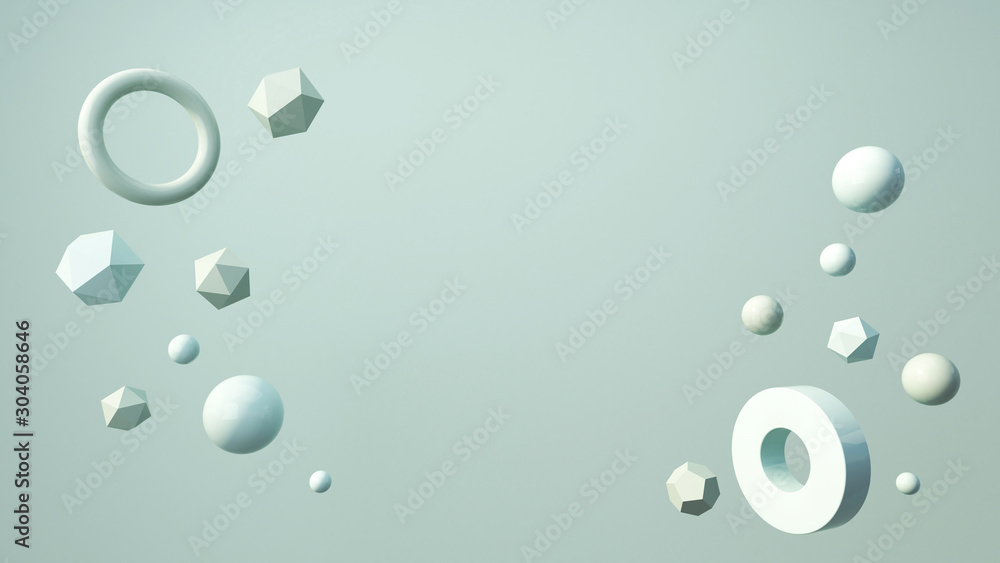 Aufkleber blank template for flyer or advertisement. white space on abstract background. geometric forms and p