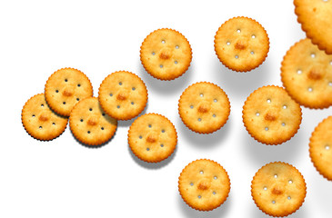 Salty biscuits crackers