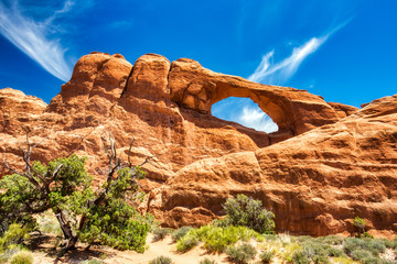 Skyline Arch in Arches National Park, Utah, USA
