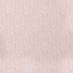 Pattern Abstract Vintage Geometric Line Plant Leaf