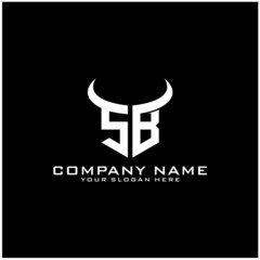 Letter SB logo icon design template elements