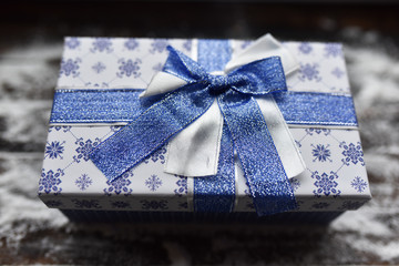 ribbon box for Christmas gift