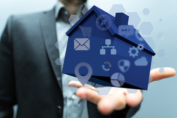 Smart home and future concept