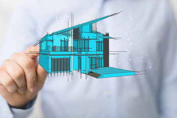 Smart home and future concept