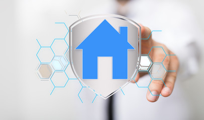 Smart home: Smarthome house automation icon