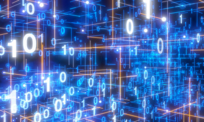 Software, web development, programming concept. Abstract Programming