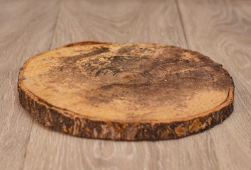 food stand background of wood