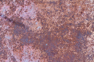 Old rusty metal background, rusty metal texture