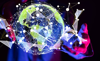 Best Internet Concept of global business from concepts series