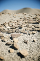 Arid landscape view