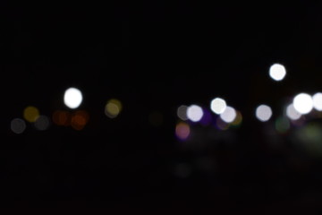 Night light bokeh