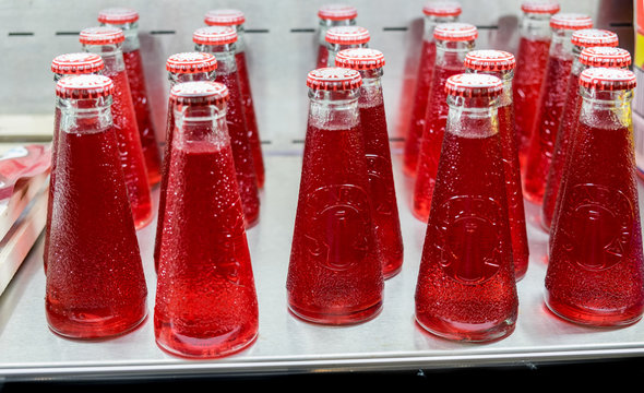 Campari Soda mini bottle sold market in Israel